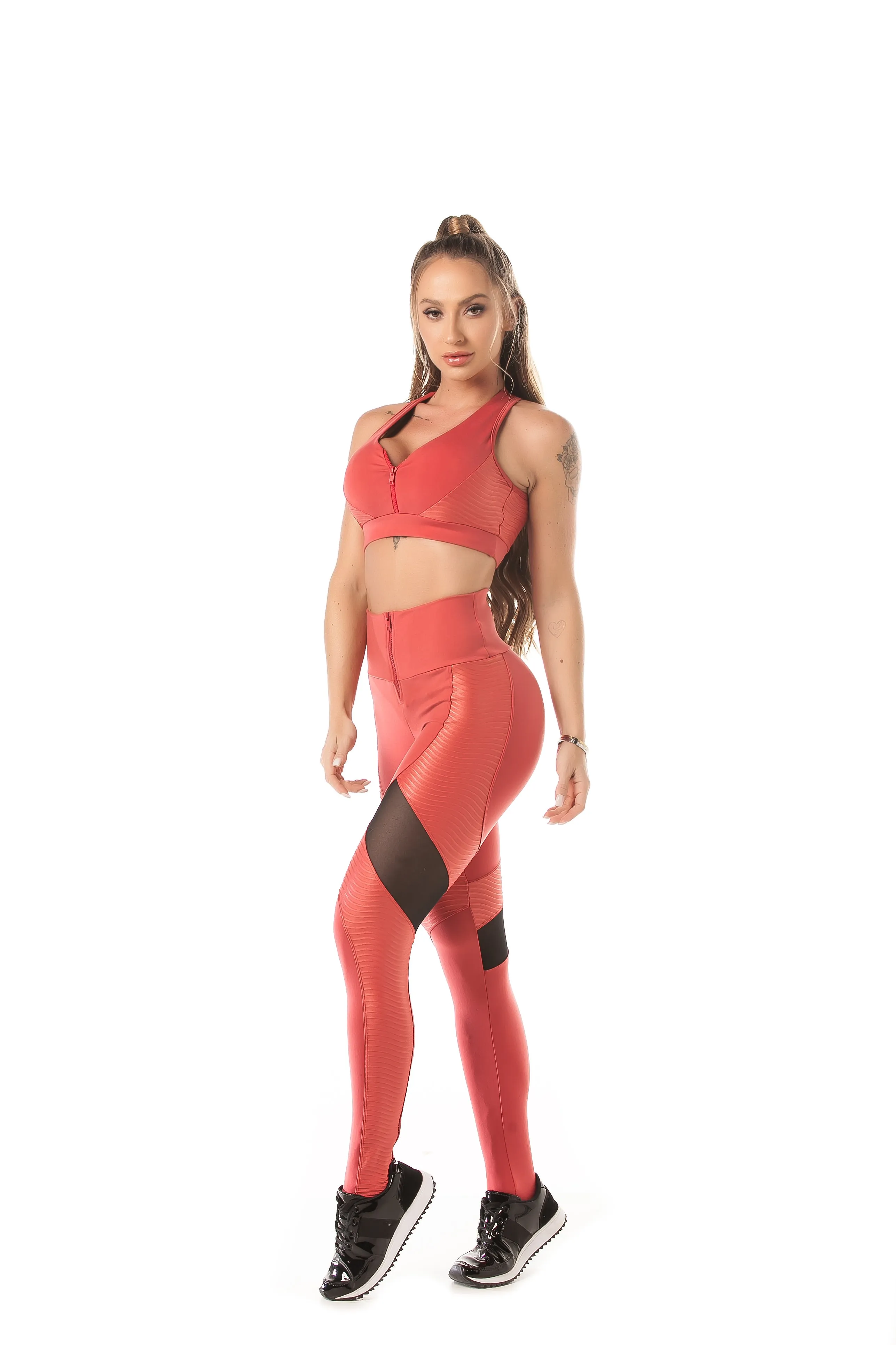 Let's Gym Legging Action Glam Coral