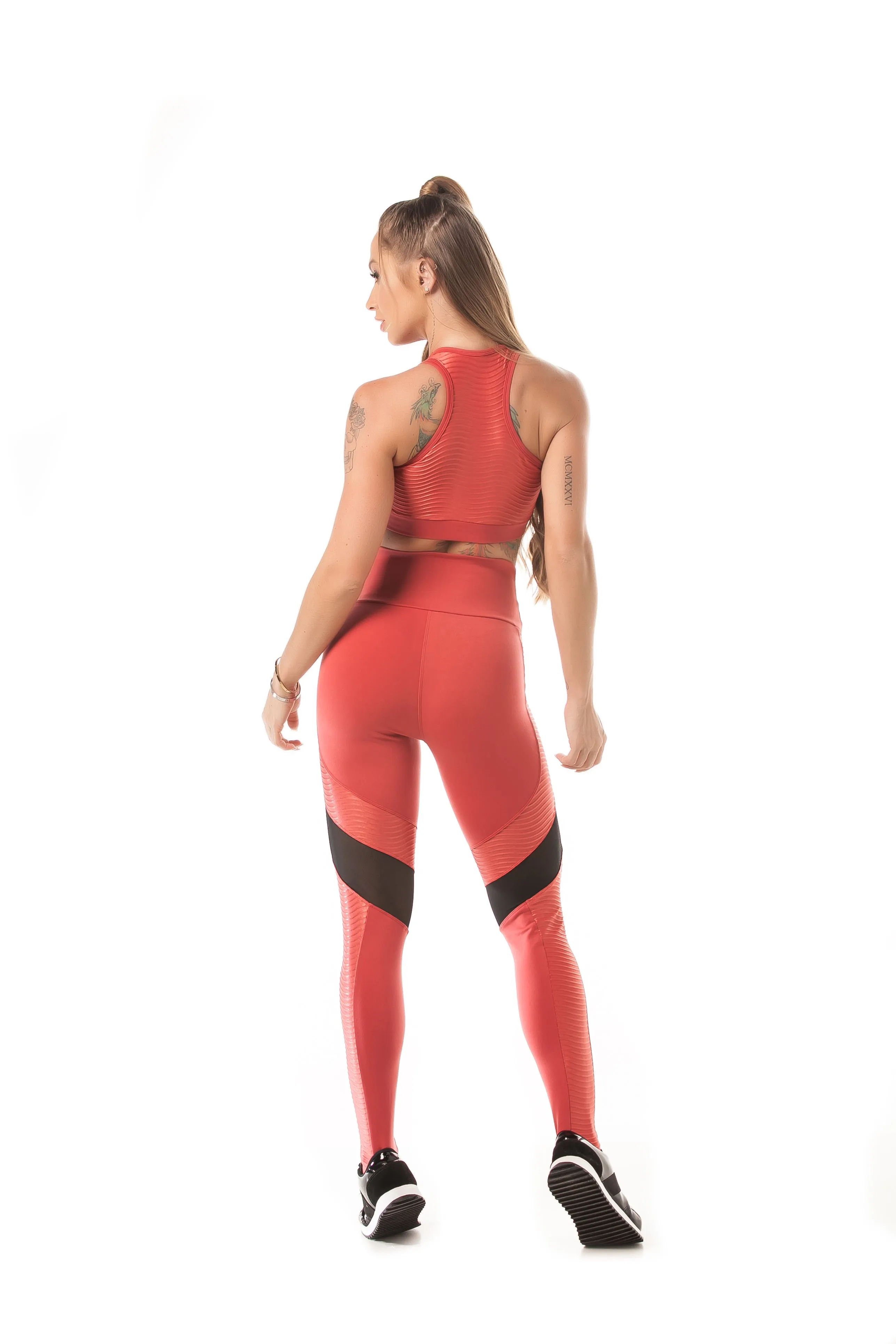 Let's Gym Legging Action Glam Coral