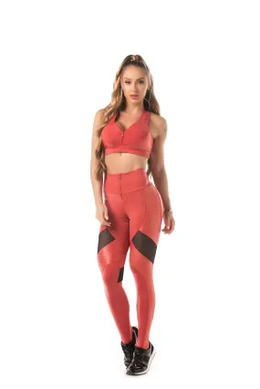 Let's Gym Legging Action Glam Coral