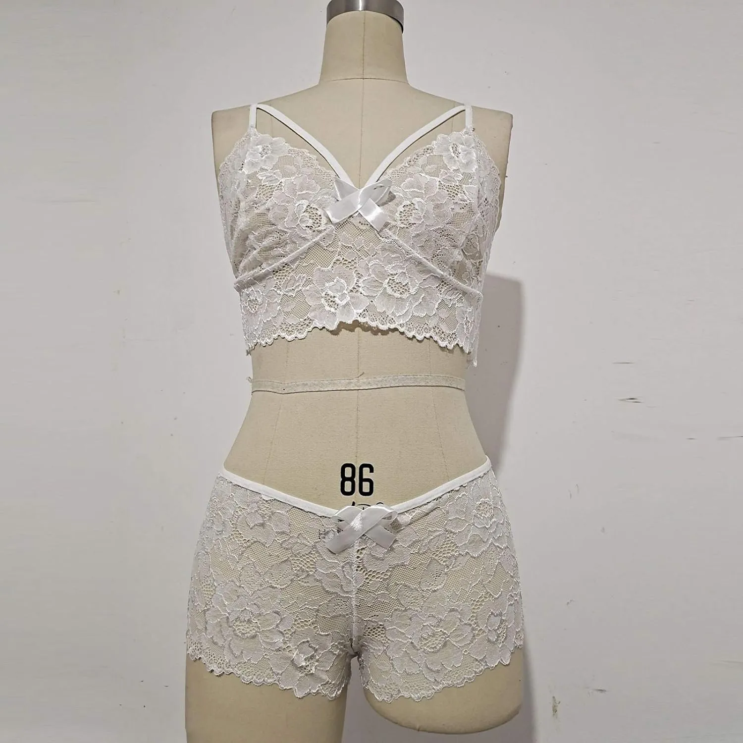 Sex Outfits For Women Bra Women Corset Bralette Two Piece Lingerie Lace Plus Plus Size Lingerie
