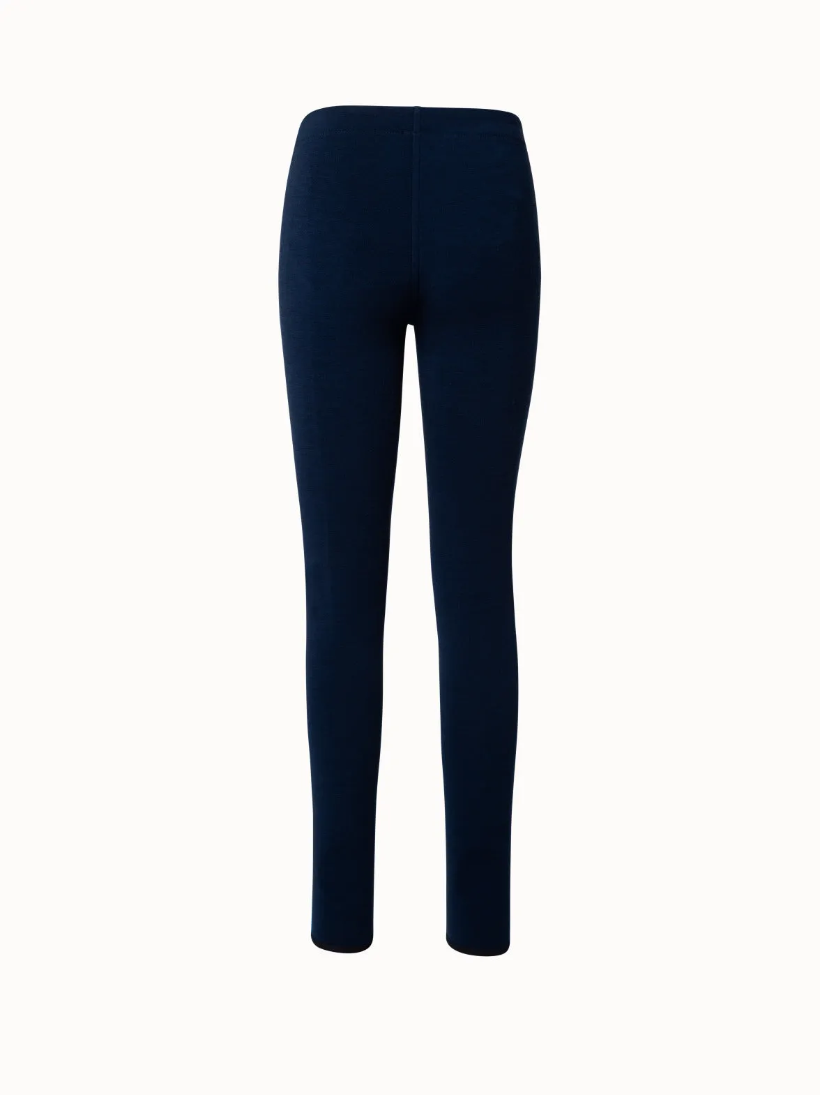 Thermal Fleece Leggings with Side Stripe