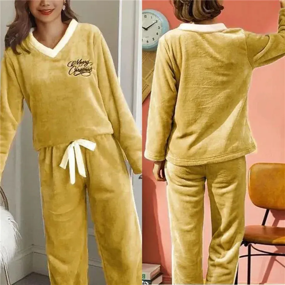 Winter Warm Fleece Loungewear - Stay Comfy