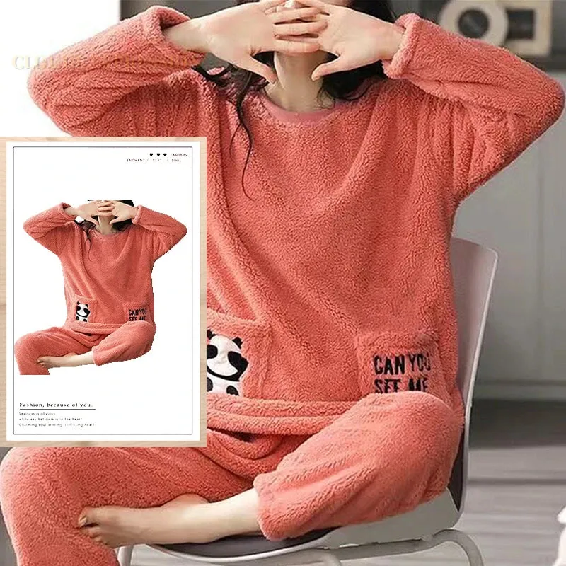 Winter Warm Fleece Loungewear - Stay Comfy