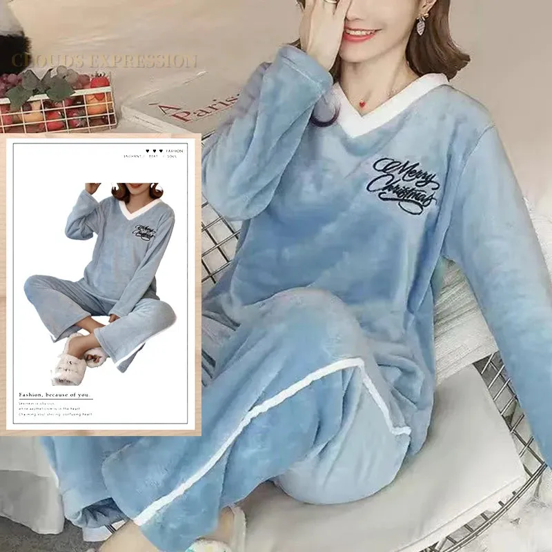 Winter Warm Fleece Loungewear - Stay Comfy