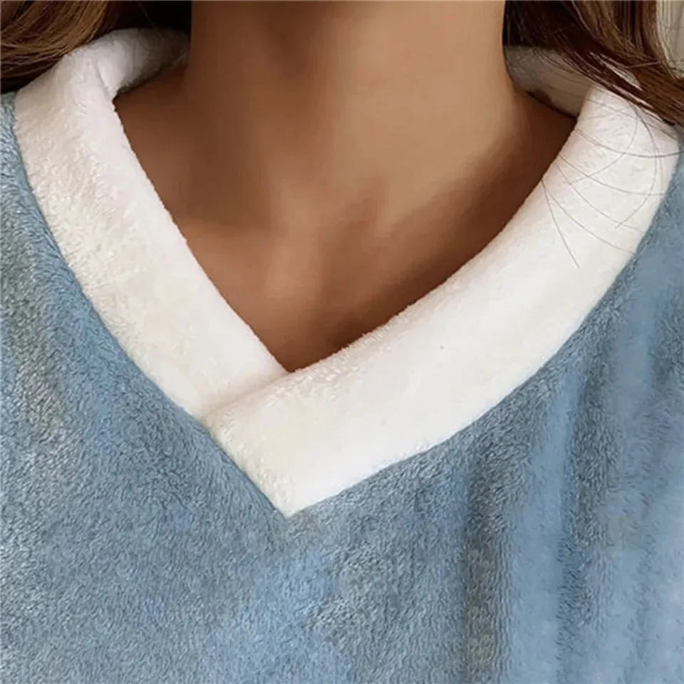 Winter Warm Fleece Loungewear - Stay Comfy